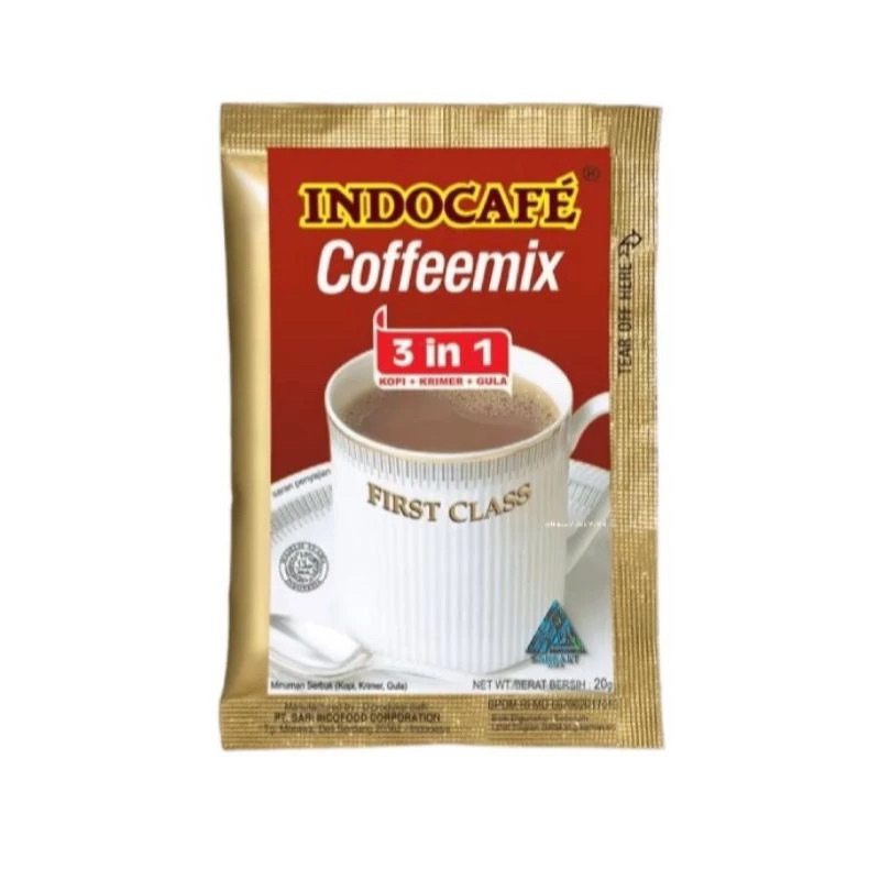 

INDOCAFE COFFEEMIX SACHET 20GR (ISI 10 BUNGKUS)