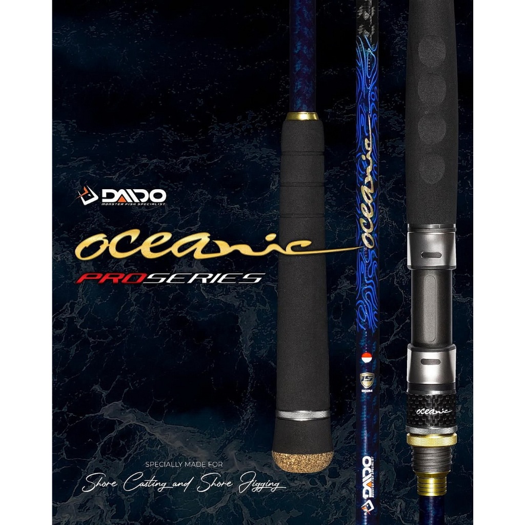Joran Spinning Daido Pro Series OCEANIC 802M 15-30 Lbs