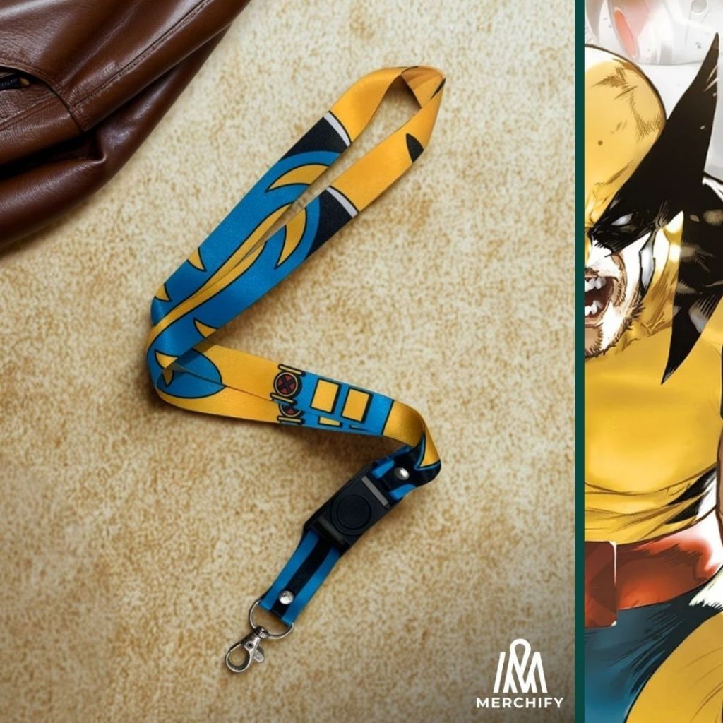 

Lanyard WOLVERINE Marvel Merchandise Tali ID Card (unofficial)