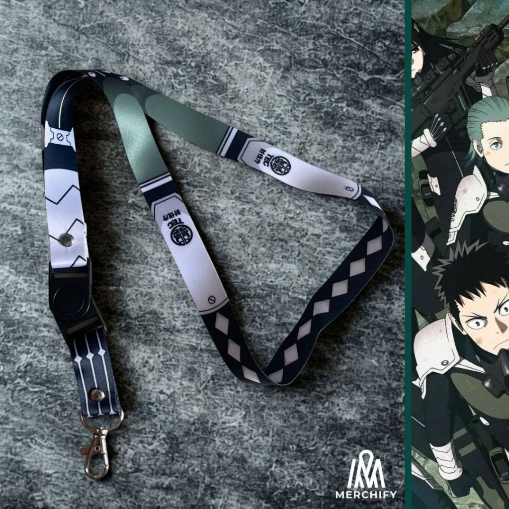 

Lanyard JAKDF Kaiju No. 8 Anime Merchandise Tali ID Card (unofficial)