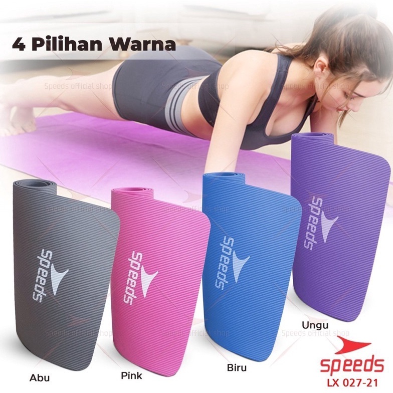 KODE M39P COD SPEEDS Matras Yoga NBR Yoga Mat Alas Olahraga Yoga Senam Lantai Karpet Tikar 2721