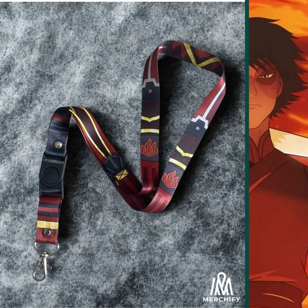 

Lanyard FIRE NATION Avatar: The Last Airbender Anime Merchandise Tali ID Card (unofficial)
