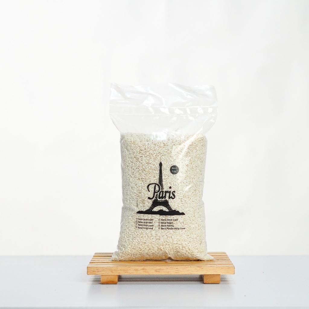 

Ketan Putih Kualitas Premium Cap PARIS kemasan 5 kilogram