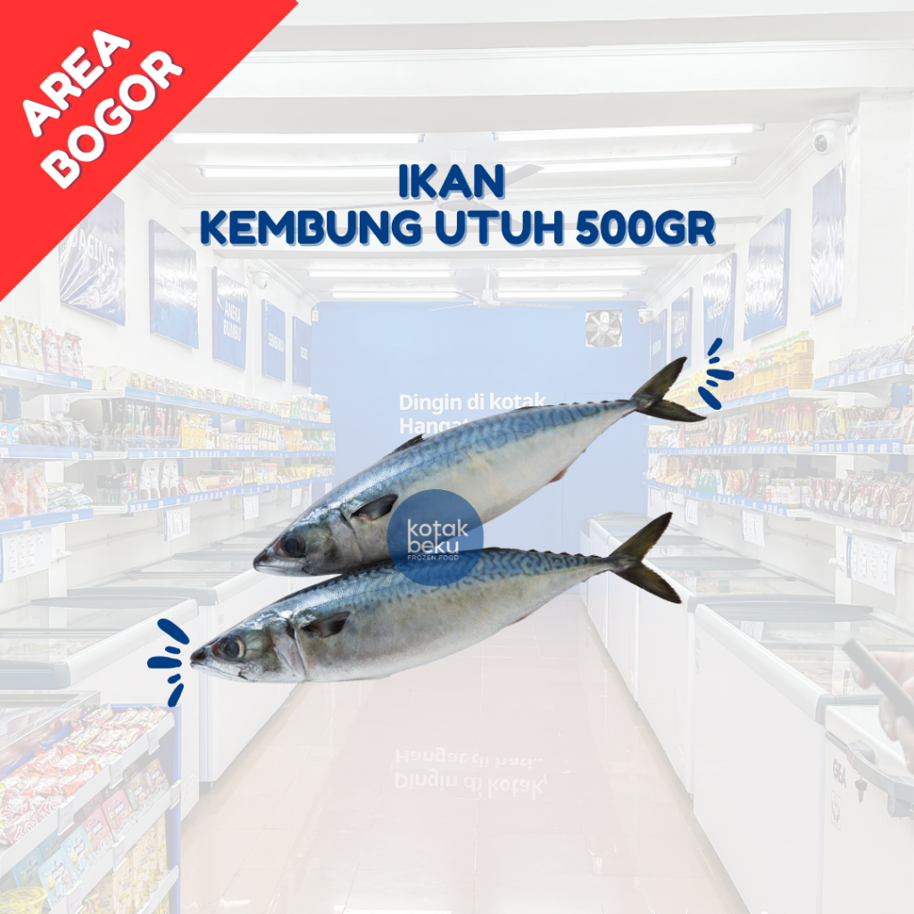 

IKAN KEMBUNG UTUH 500GR