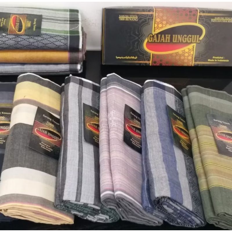 SARUNG GAJAH UNGGUL DEWASA SARUNG TENUN 7000