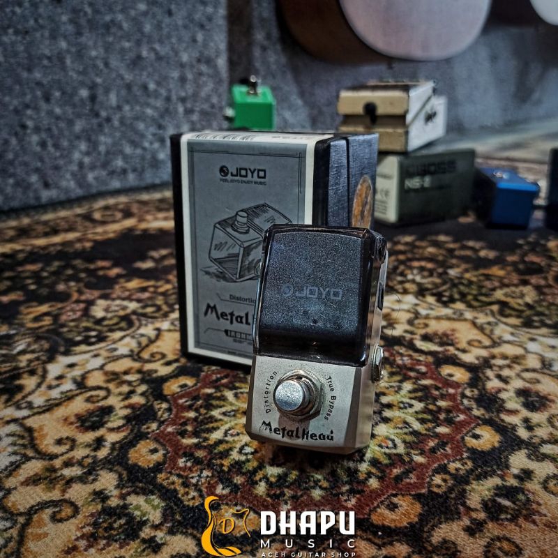 Efek Gitar Joyo Ironman Metalhead Efek Gitar Distorsi Joyo Pedal