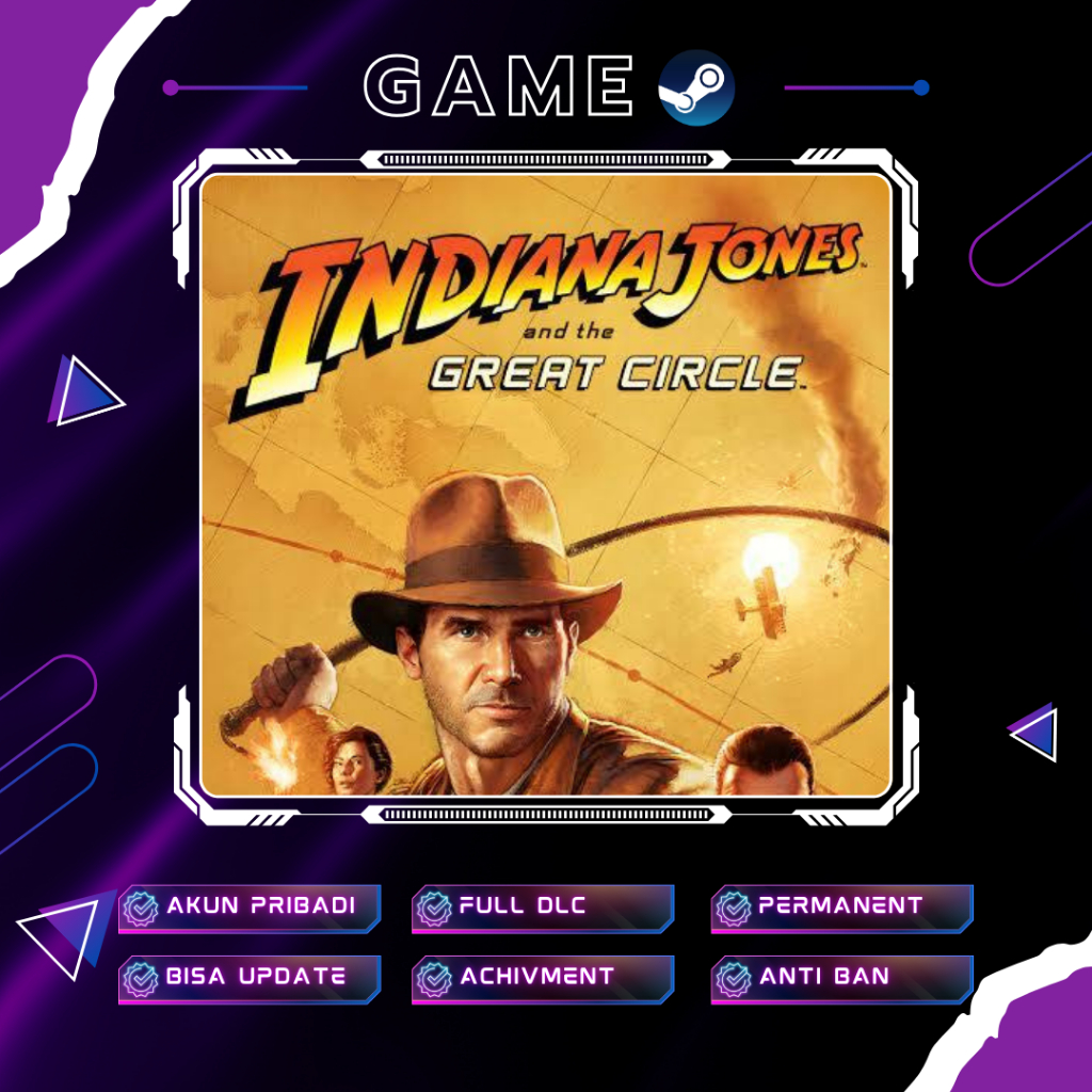 Indiana Jones | Game PC | Game Steam | Game Komputer | Original Steam Download di Akun Pribadi