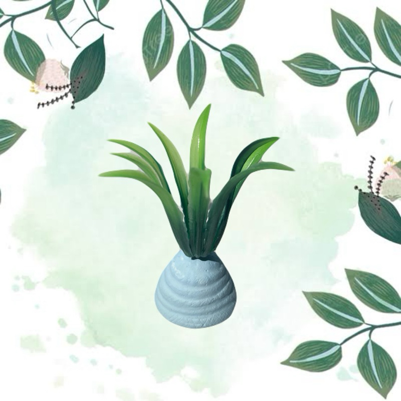 Tanaman Hias Plastik Aquarium Aquascape / Tanaman Plastik Hias Aquarium