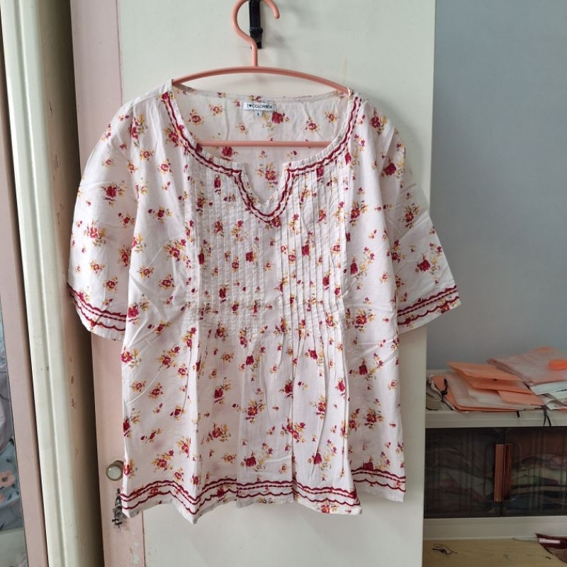 COLORBOX//ATASAN WANITA//BLOUSE WANITA//BLOUSE LENGAN PENDEK