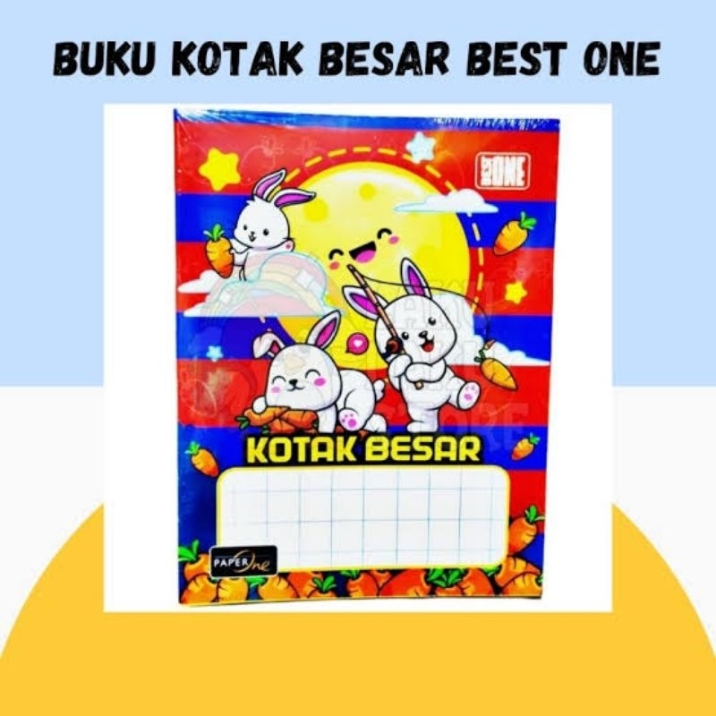 

(10 PCS) BEST ONE - Buku Kotak Besar Mandarin 30 Lembar