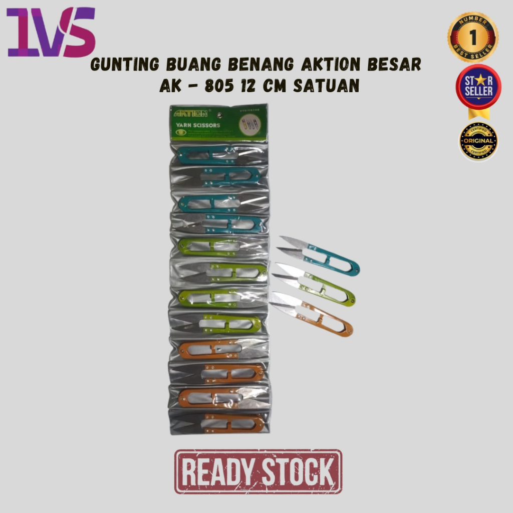 

Gunting Buang Benang / Thread Cutter Aktion Besar AK - 805 12 Cm Satuan Premium Product
