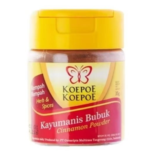 

Koepoe Koepoe Kayu Manis Bubuk 35gr
