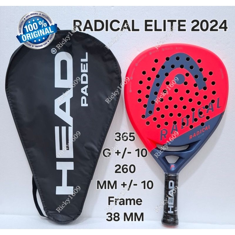 HEAD PADEL RACKET RADICAL ELITE 2024 / RAKET PADEL HEAD RADICAL ELITE 2024 - ORIGINAL HEAD