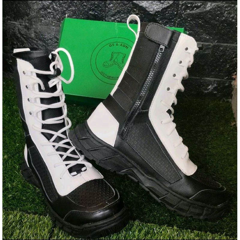 SEPATU PDL PROVOST POLRI KULIT SAPI ASLI