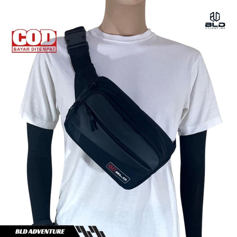Tas Selempang Pria / Tas Pinggang BLD ADVENTURE / Tas Pinggang Tas Selempang