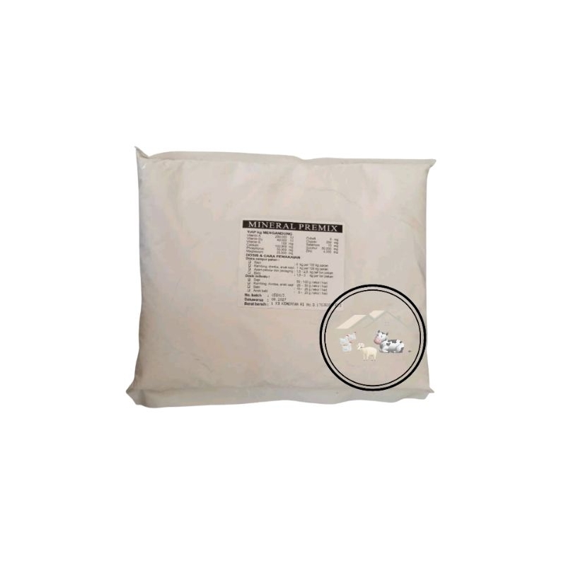 mineral premix (TMC) 1 kg feed suplemen pakan ternak