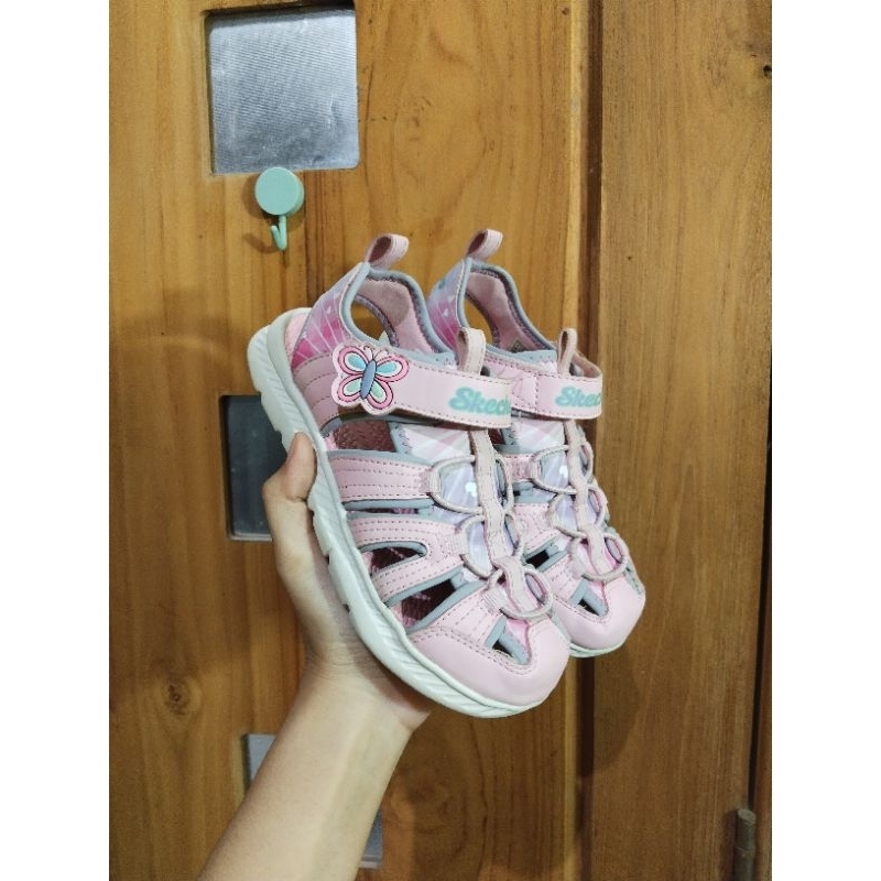 Sandal skechers sepatu sandal anak skechers sepatu anak perempuan sandal anak perempuan sepatu skech