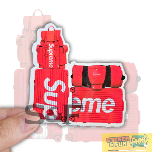 

Stiker Sticker Vinyl Laminasi SUPREME BAG Vol 1