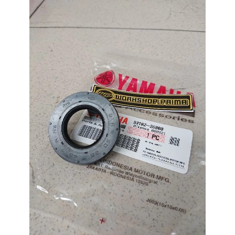 Karet Sil Seal As Roda Tromol Belakang As Rasio Cvt Mio Lama Sporty Smile Soul Fino Nuvo Nouvo Ori Y