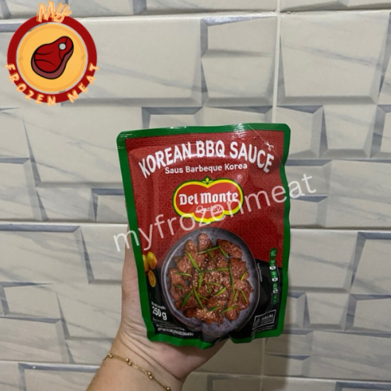 

Del Monte Saus Korean BBQ 250ml – Saus Barbeque Korea Praktis Untuk Grill & Marinasi