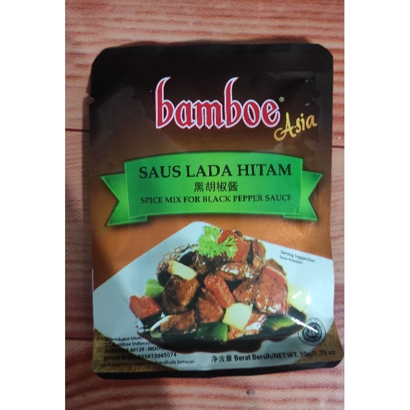 

bamboe bumbu lada hitam halal