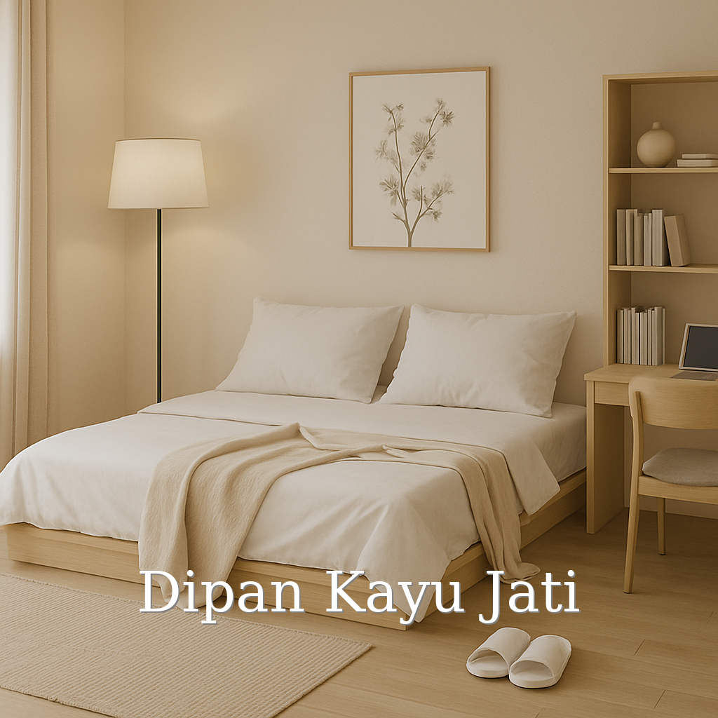Dipan Tempat Tidur / Dipan Kayu Minimalis / Dipan Lesehan / Divan / Dipan Minimalis