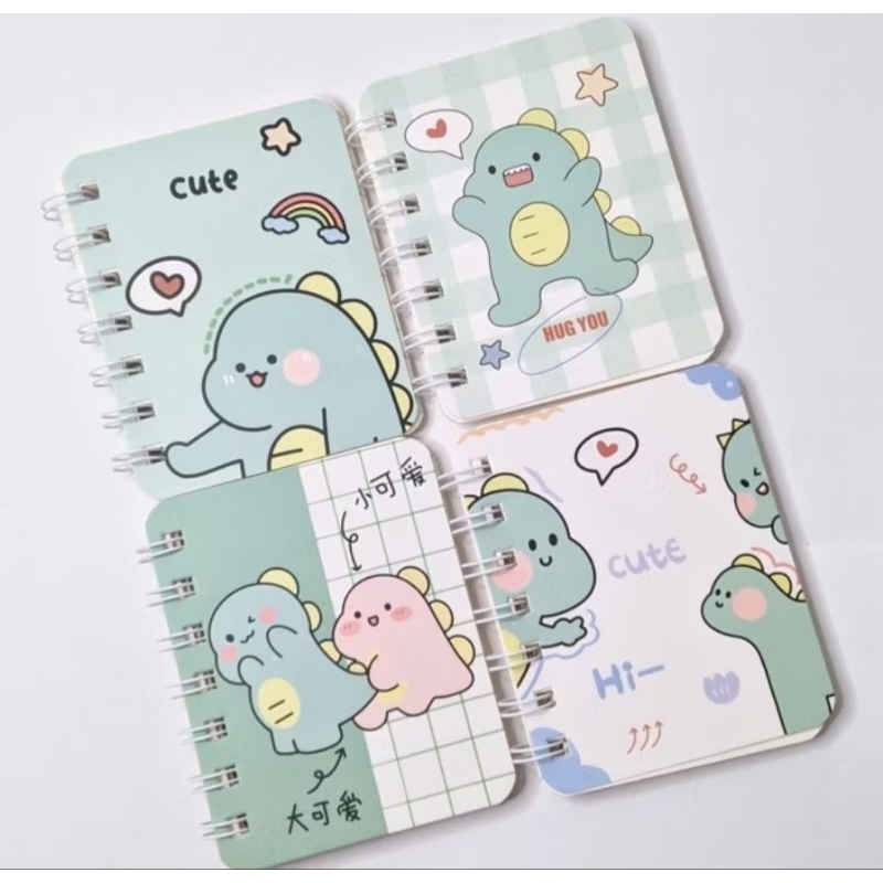 

buku catatan mini A7 / note book karakter lucu