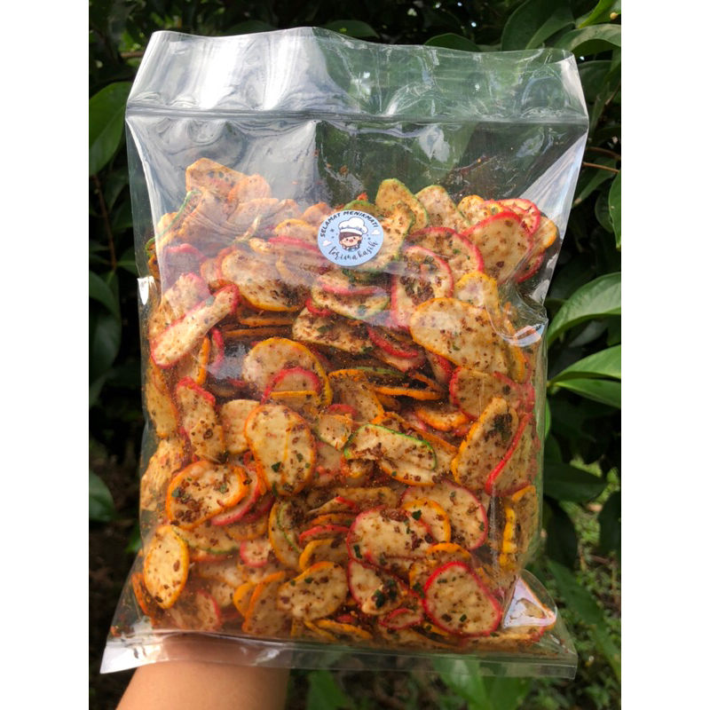 

Karin’s Snacks Krupuk seblak pedas daun jeruk