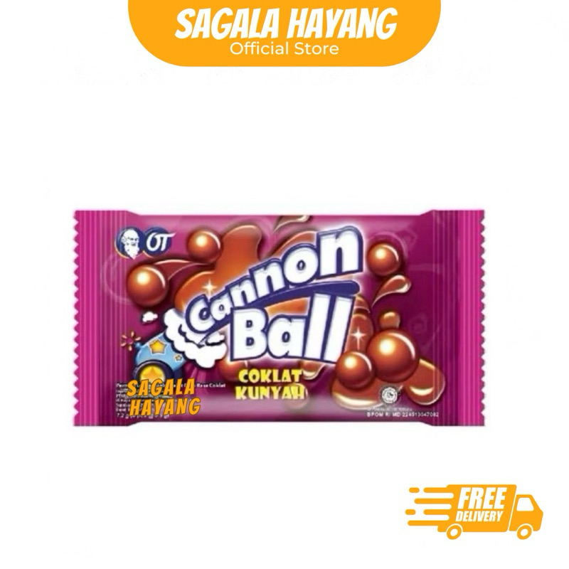 

( SAGALA HAYANG ) Cannon Ball Coklat Kunya -5.4gram