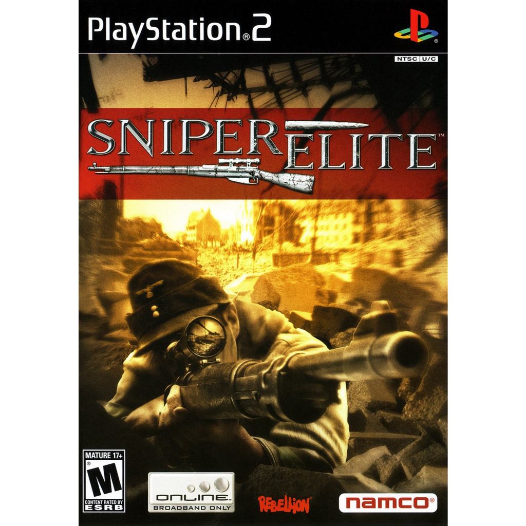 KASET PS2 SNIPER ELITE