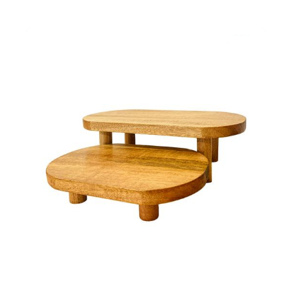 Meja Mini Taekwood Tatakan Kayu Rak Rack Ambalan Tempat Hiasan Pot Vas Bunga Dekorasi Estetik