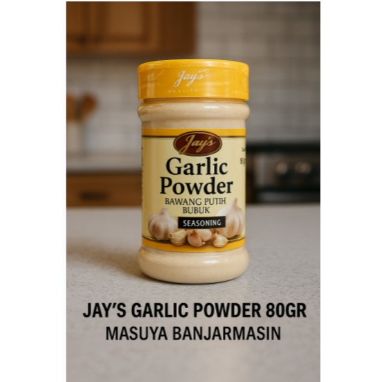 

JAY'S GARLIC POWDER 80GR - HJP026