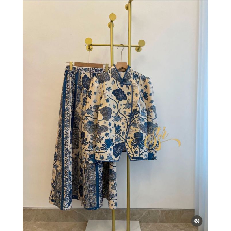 stelan batik wanita | barik premium katun halusan