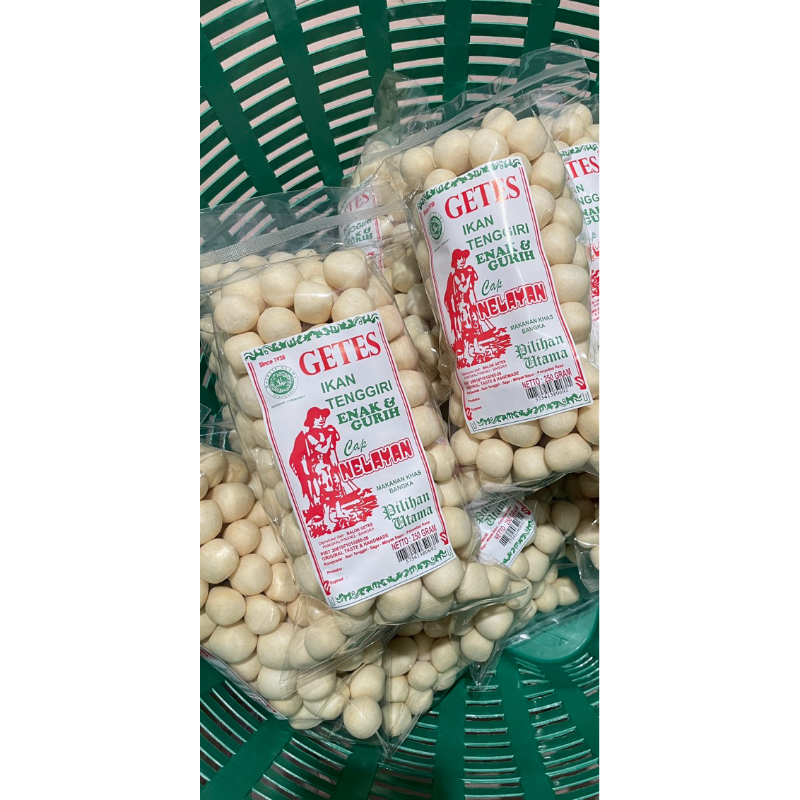 

Getes Cap Nelayan / Getes Balok / Getes Bangka / Snack Khas Bangka / Netto: 250gr