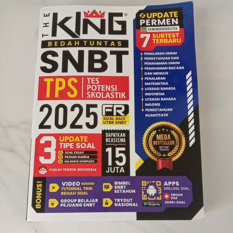 The King SNBT TPS 2025 (Preloved)