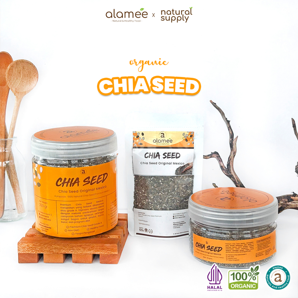 

Chia Seed Organic Black Chiaseed Grade A Premium Quality hibiscus food