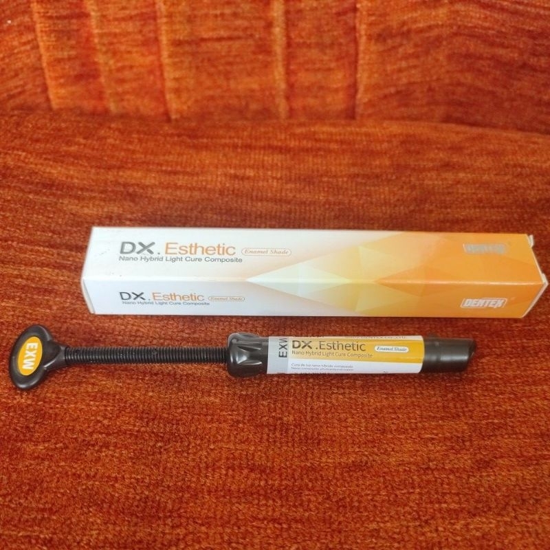 COMPOSITE KOMPOSIT KOMPOSITE Dentex EXW composite Tambal gigi Komposit veneer dentex Extra white / c