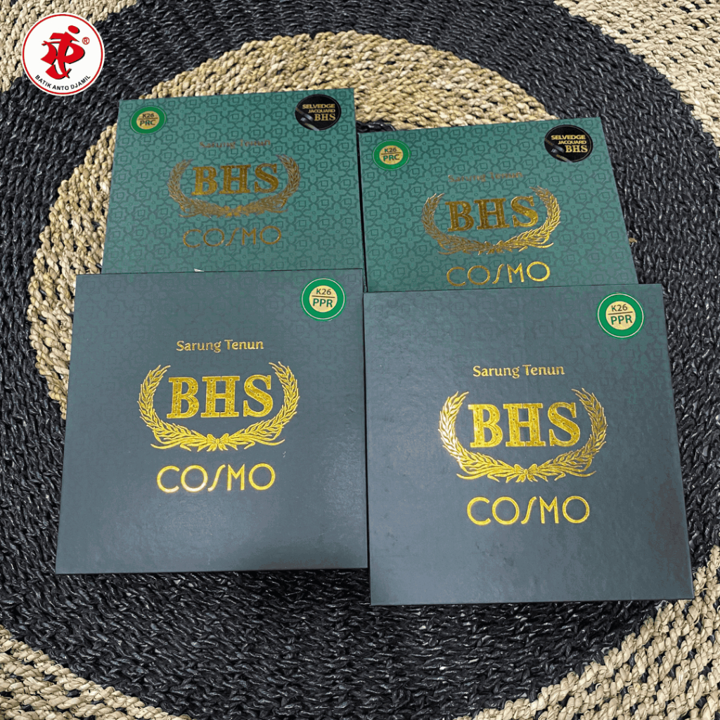 [BATIK ANTO DJAMIL] SARUNG TENUN BHS COSMO SELVEDGE JACQUARD BHS K26 PRC