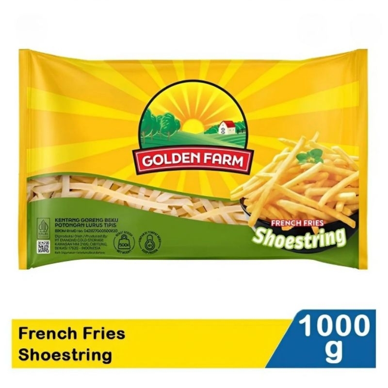 

Golden Farm French Fries Shoestring 1000G