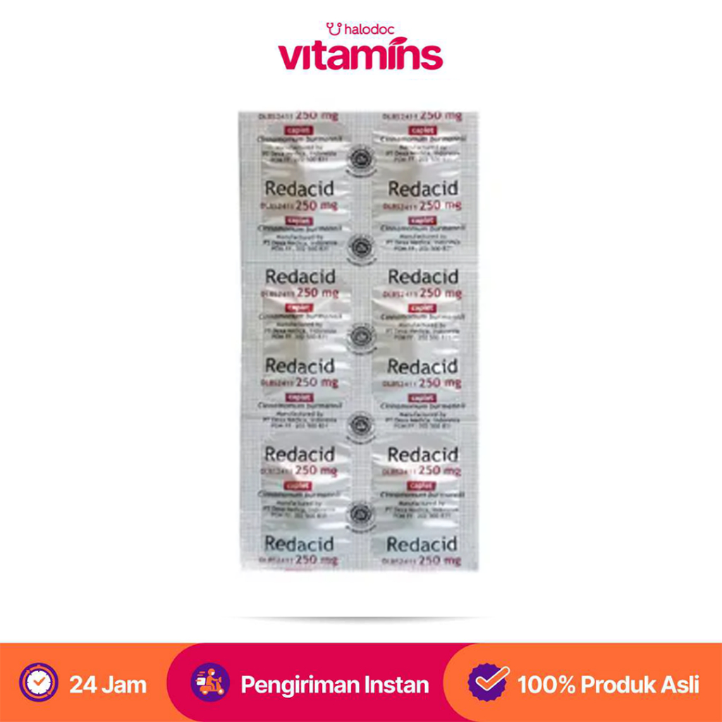 Redacid 250 mg 6 Kaplet