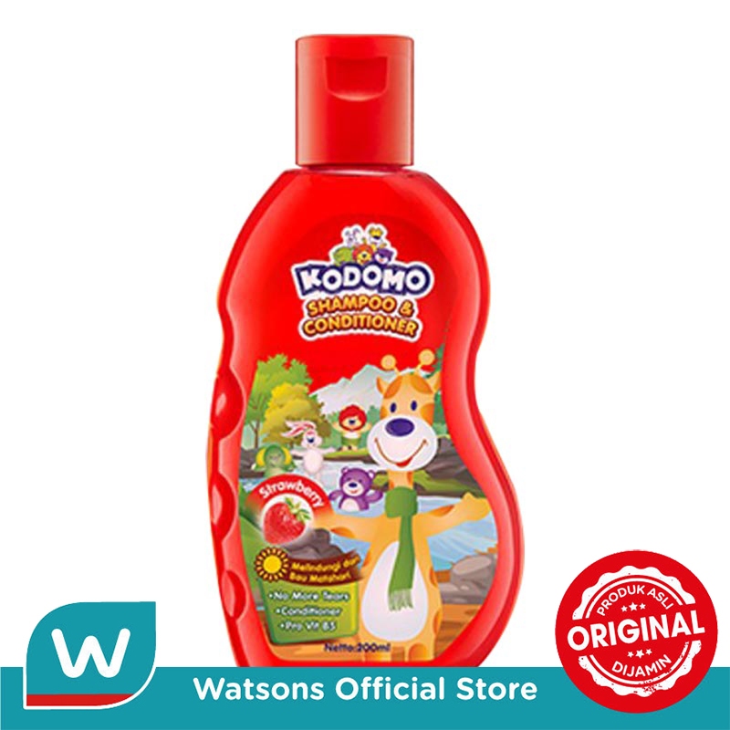 Kodomo Shampoo Gel Strawberry Botol 200ml