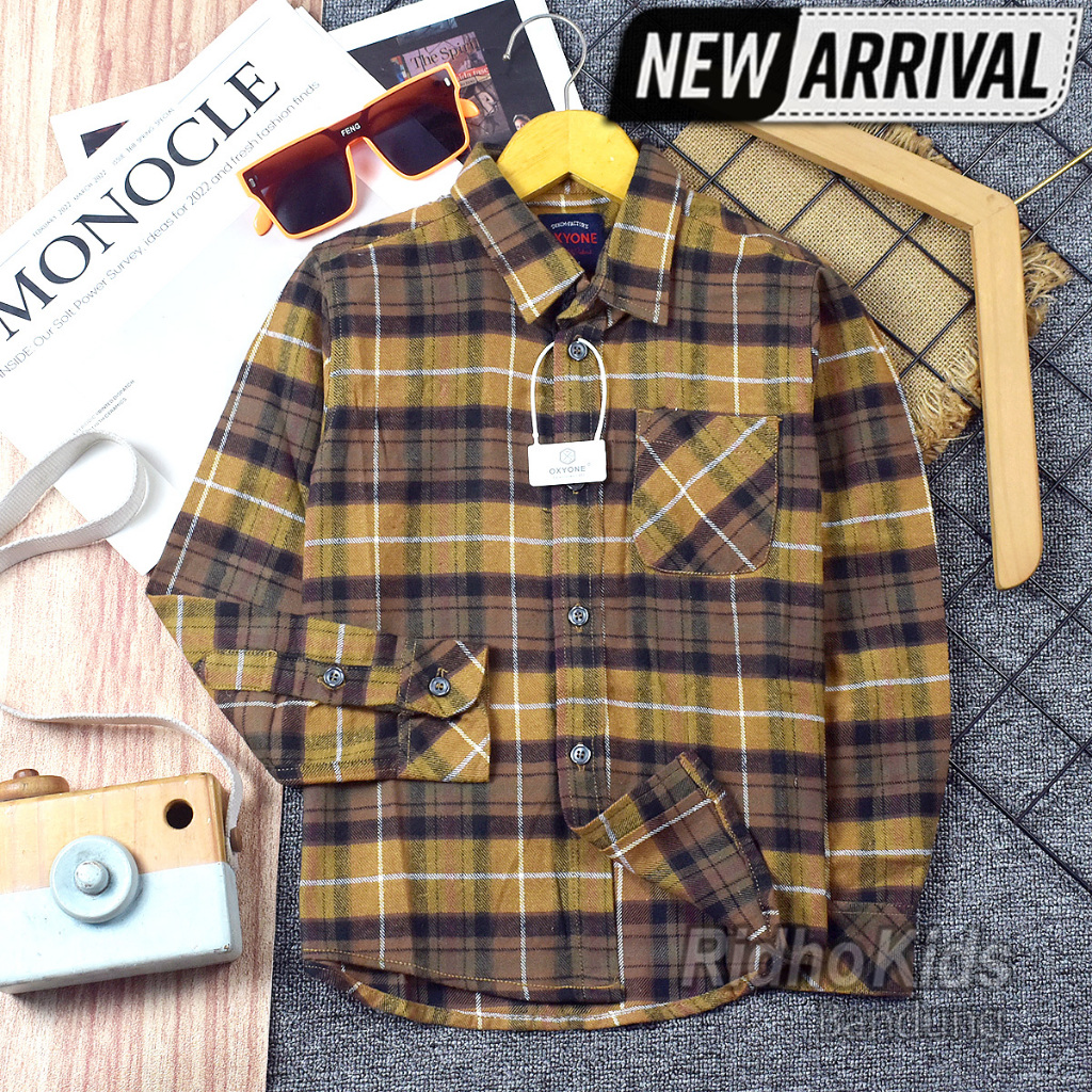 3-14 TAHUN KEMEJA ANAK LAKI LAKI LENGAN PANJANG BAJU ATASAN KEMEJA ANAK COWOK POLOS IMPORT QUALITY