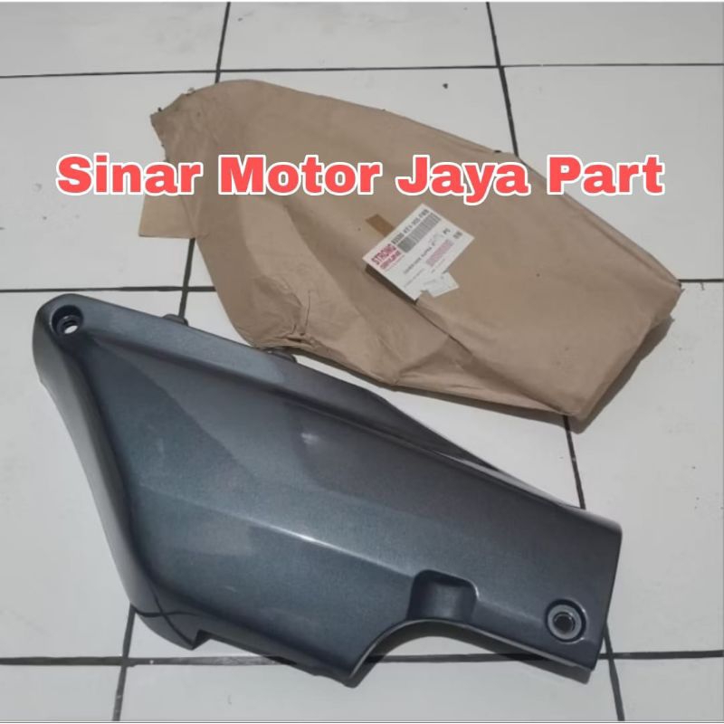 TUTUP BOX AKI HONDA SUPRA X SUPRA FIT SUPRA XX SILVER METALIC STRONG KUALITAS TEBAL