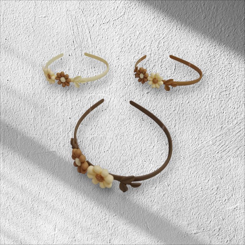 Bando motif bunga besar (BAN 19)