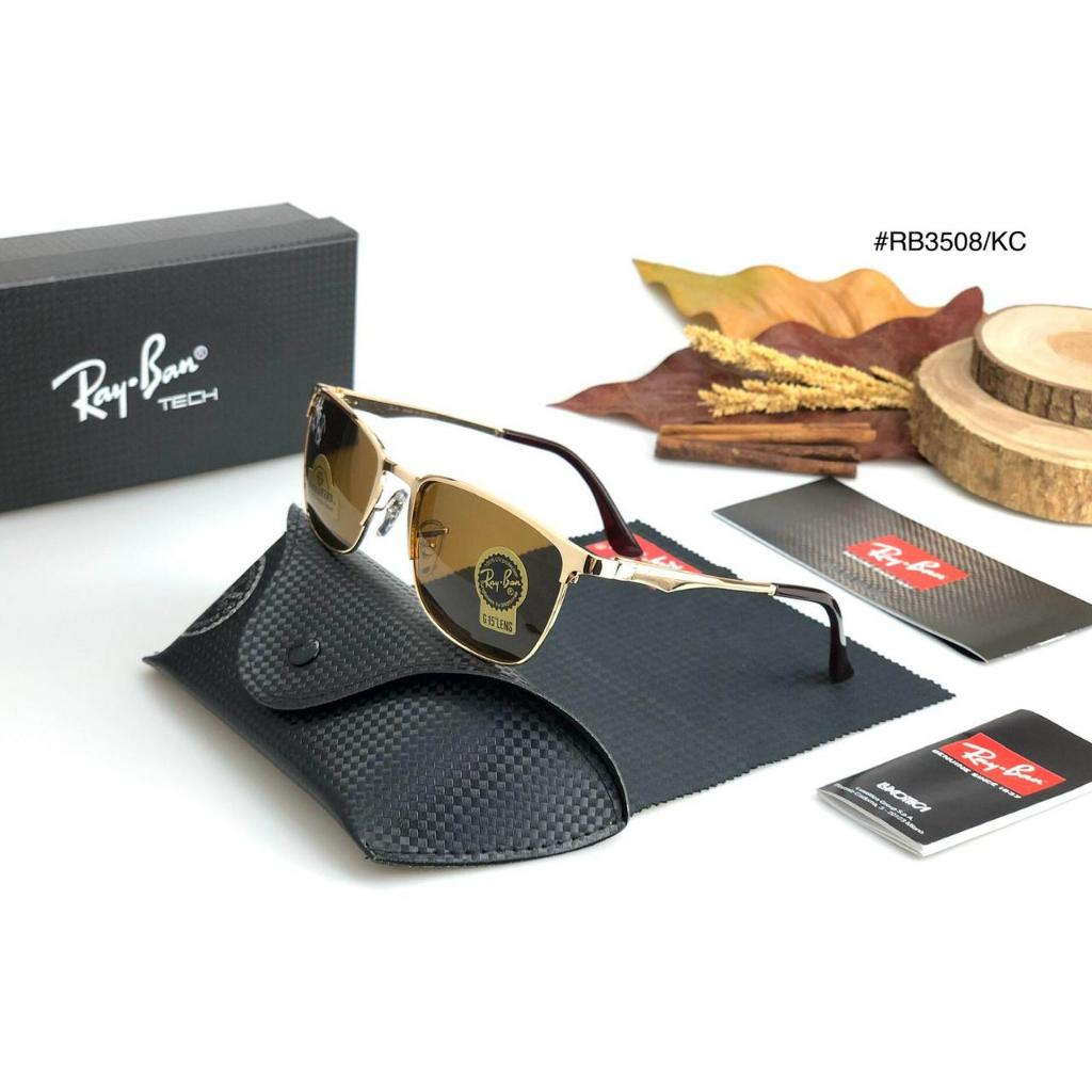 Ray-ban 3508 diamond hard lensa kaca asli / kacamata hitam pria / kacamata kaca asli / kacamata anti