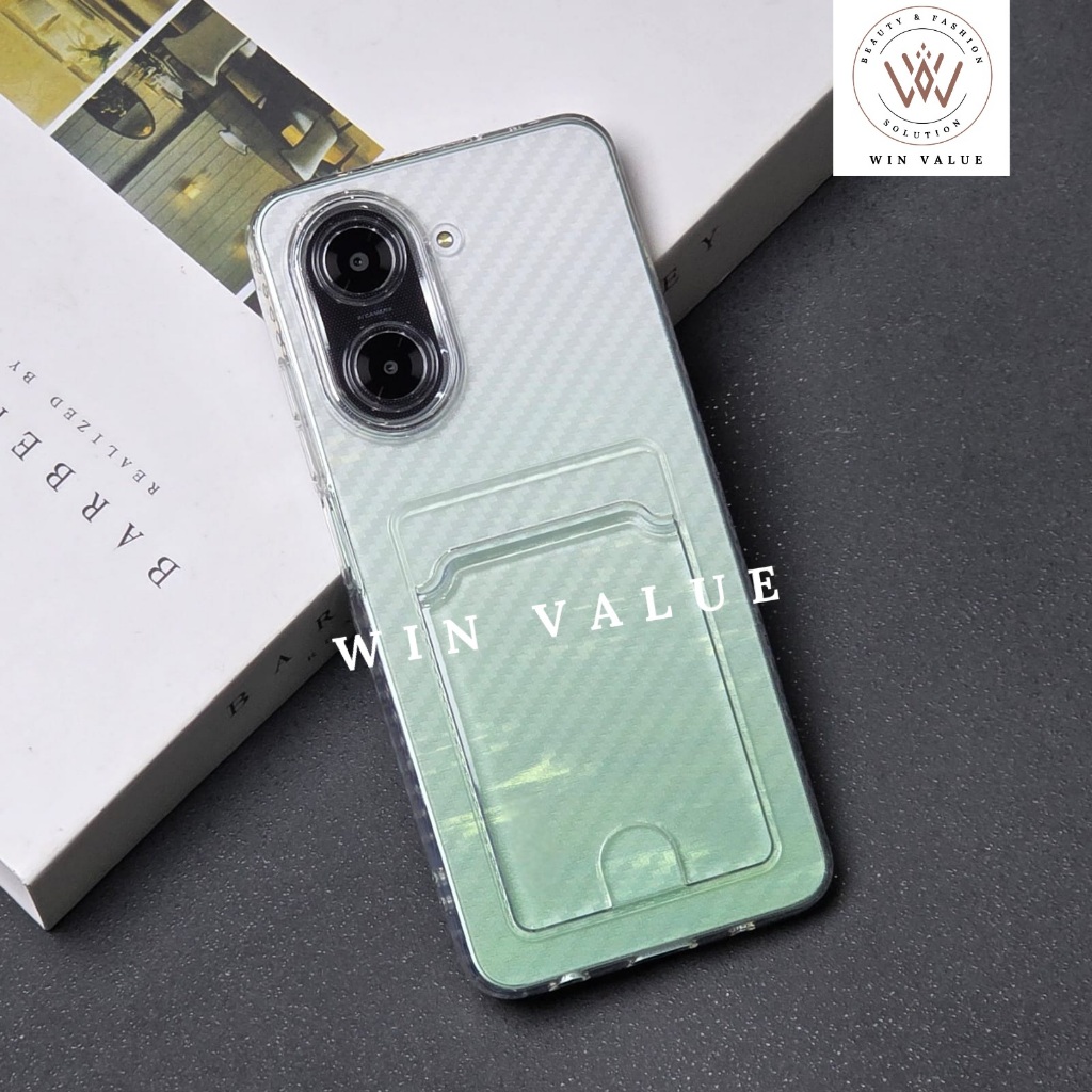 Redmi A5 Clear Card Case Slot Kartu Case Redmi A5