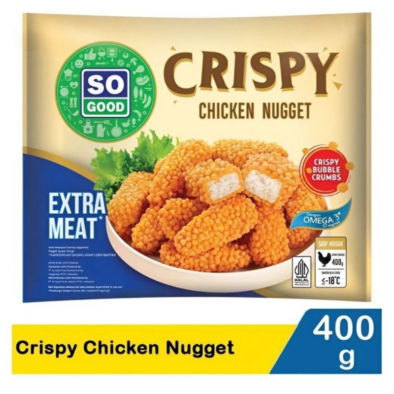 

So Good Crispy Chiken Nugget 400G