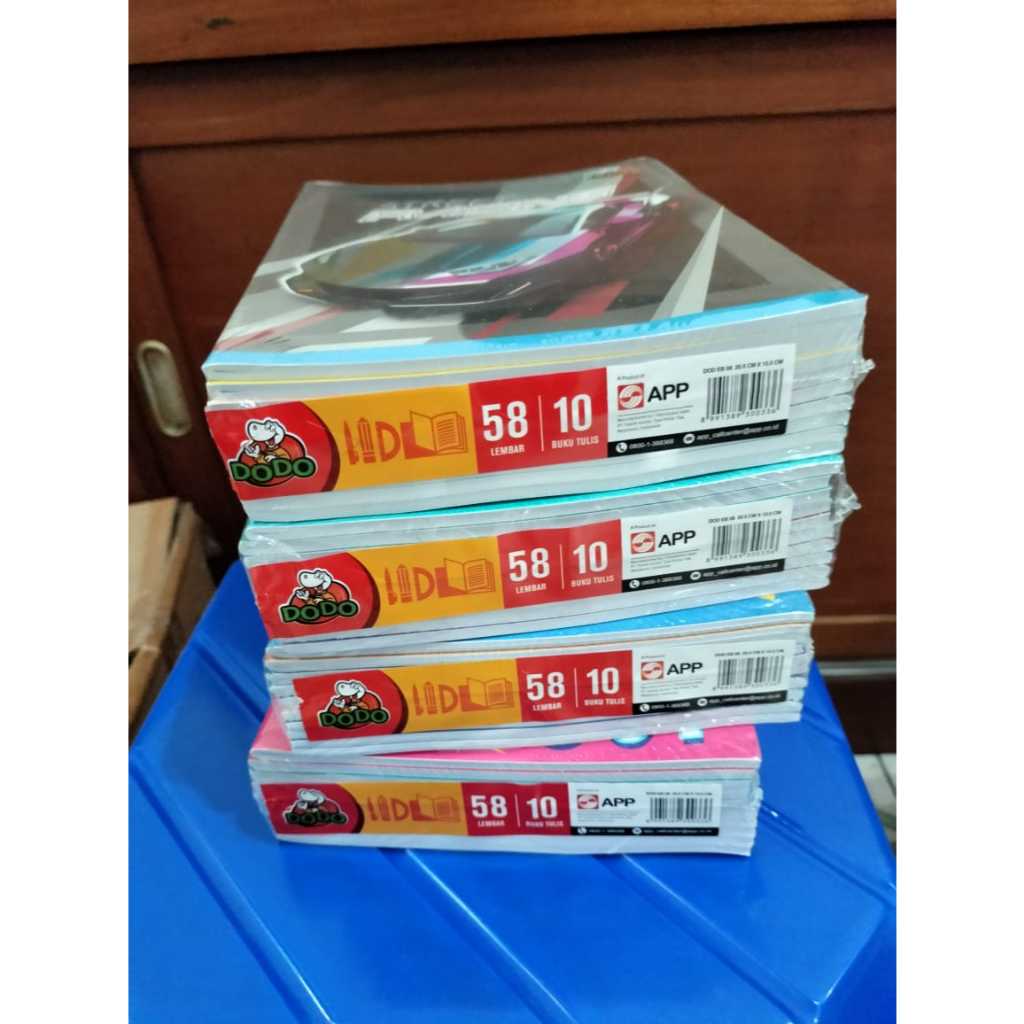 

[ PAK 58 LEMBAR ] Buku Tulis DODO by Sidu isi 58 Lembar / Buku Tulis Murah Grosir (Isi 10 Buku)