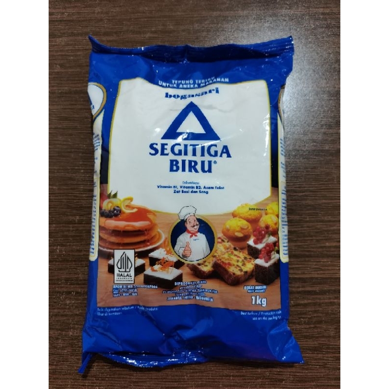 

TEPUNG TERIGU SEGITIGA BIRU 1 KG