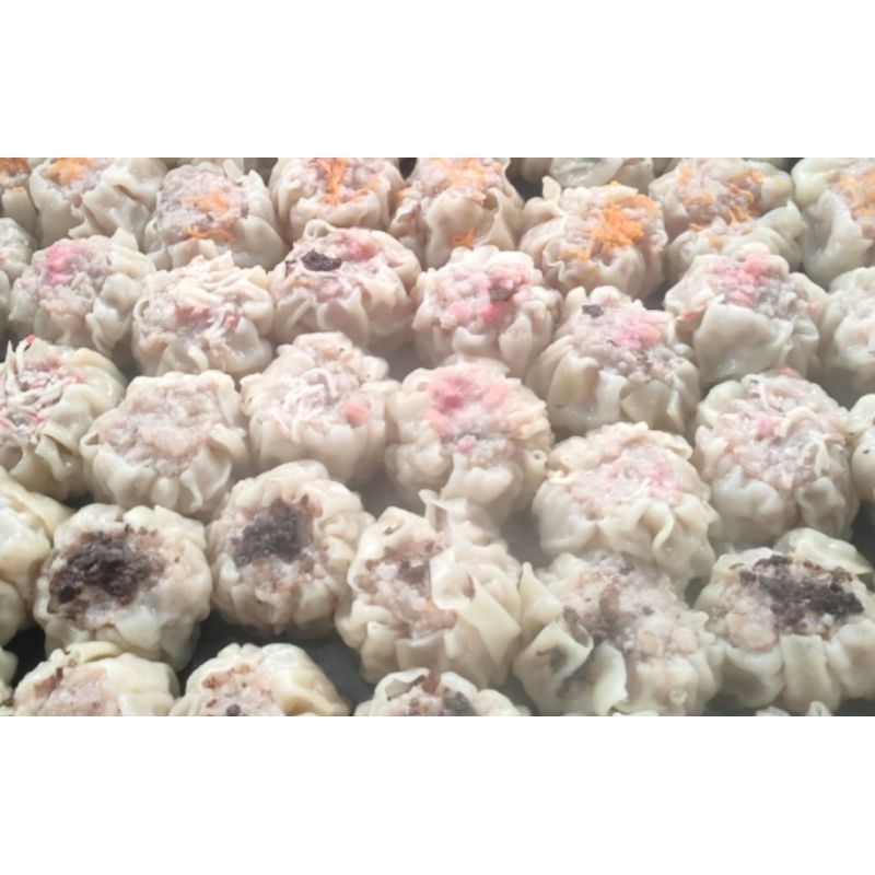 

DIMSUM AYAM JUMBO isi 100 pcs BESAR 38gr s/d 40gr TOPPING MIX BONUS 1/2 kg SAUS HOT 1 - DIMSUM PREMIUM & HALAL - DIMSUM UNTUKMU TANGERANG